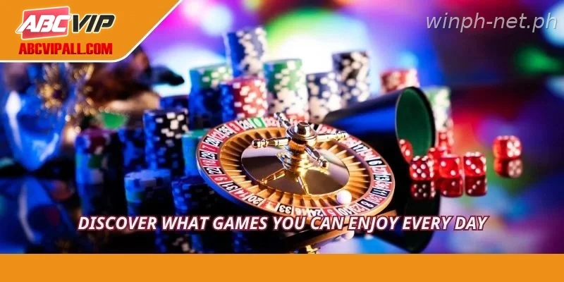 Discover what games you can enjoy every day