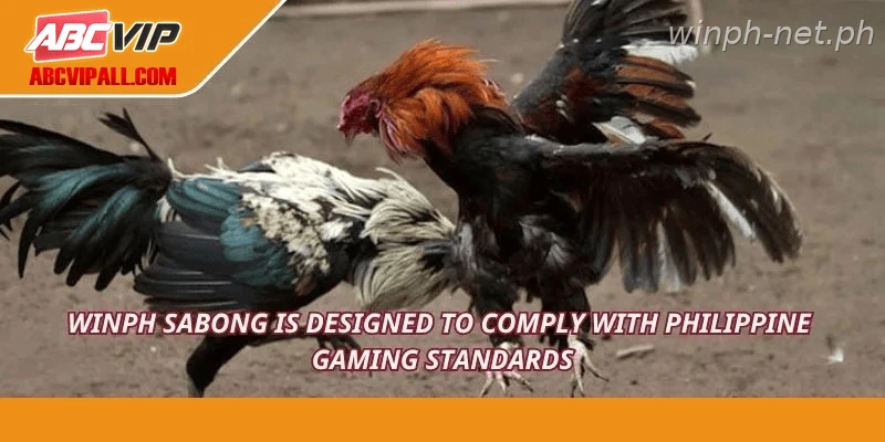 WINPH Sabong is designed to comply with Philippine gaming standards