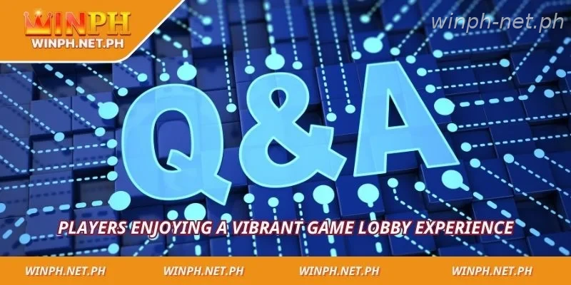 Players enjoying a vibrant game lobby experience