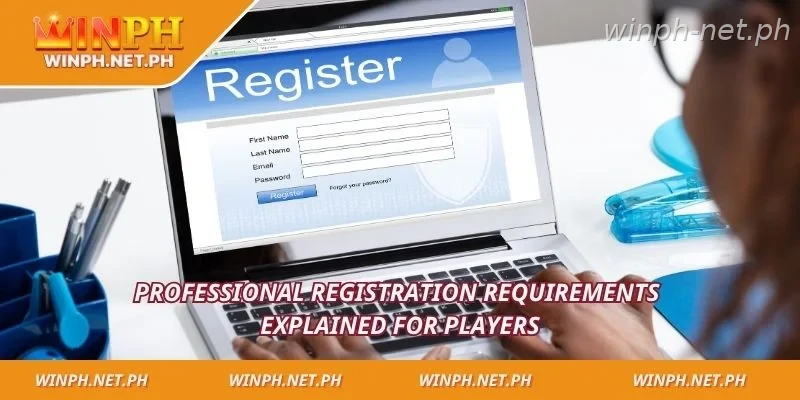 Professional registration requirements explained for players