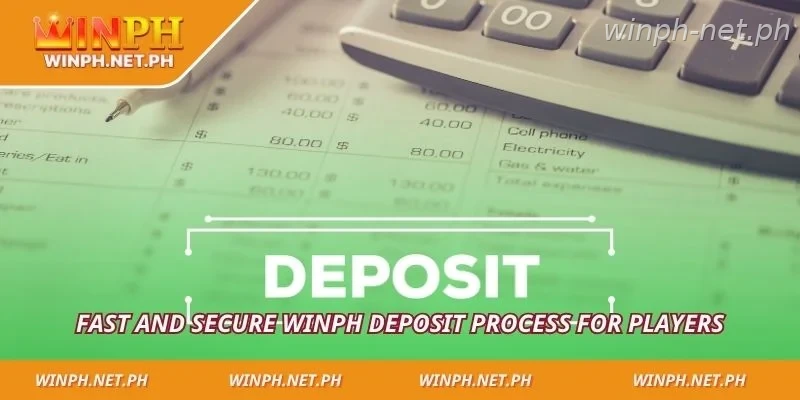 Fast and secure WINPH deposit process for players
