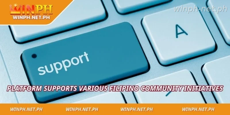 Platform supports various Filipino community initiatives